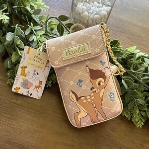 Disney Bambi phone holder Bag - Light Brown